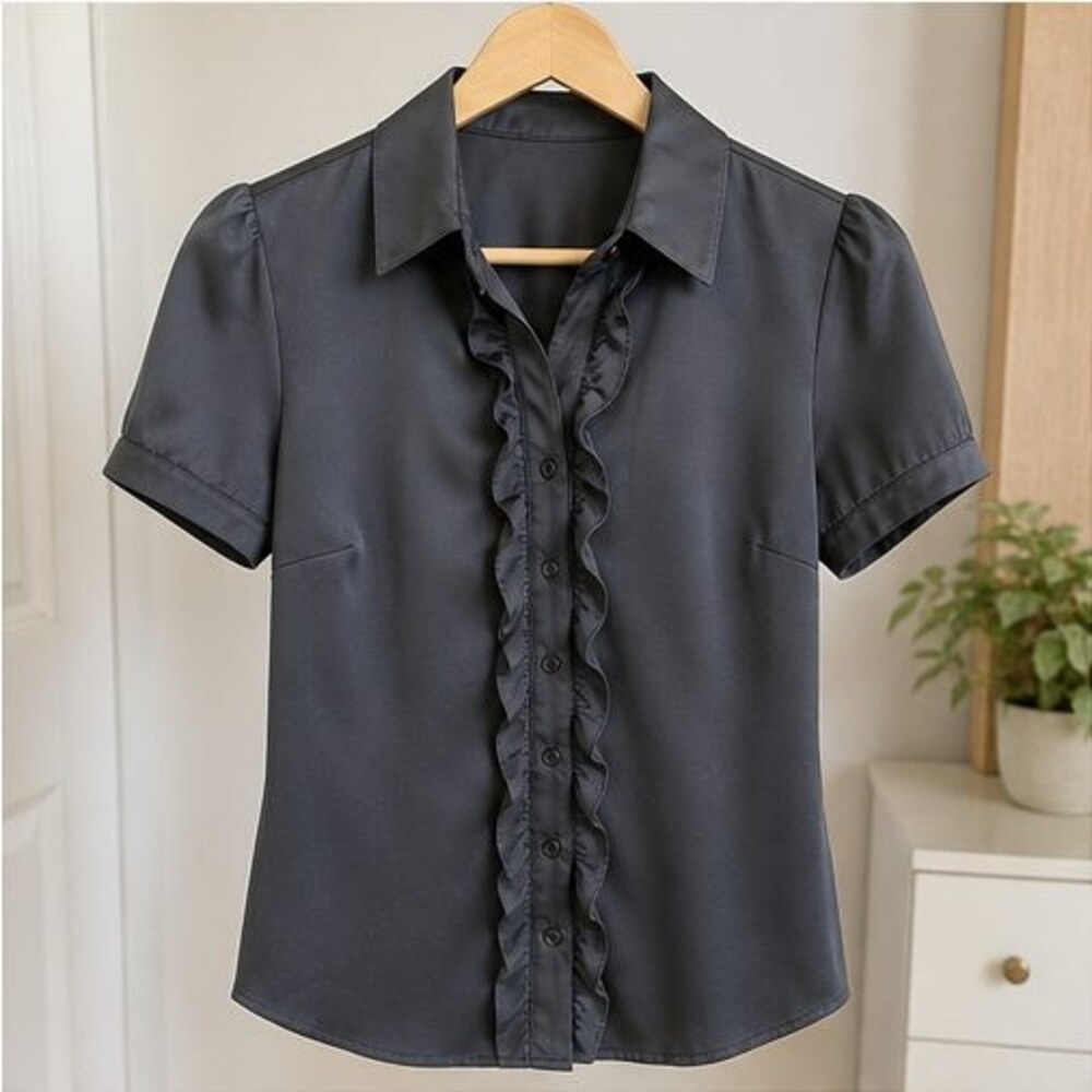 Charcoal Cami Blouse